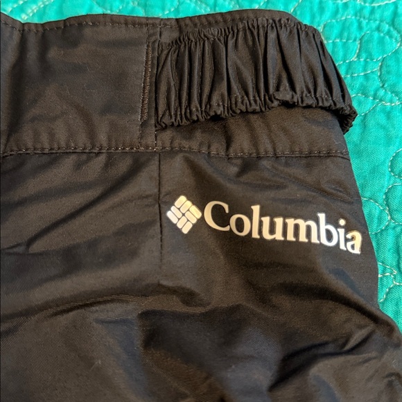 Columbia Kids Black Snow Pants - Picture 2 of 4